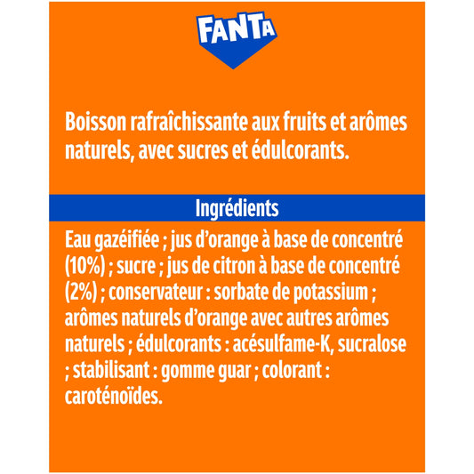 FANTA Naturally Flavored Orange Soda