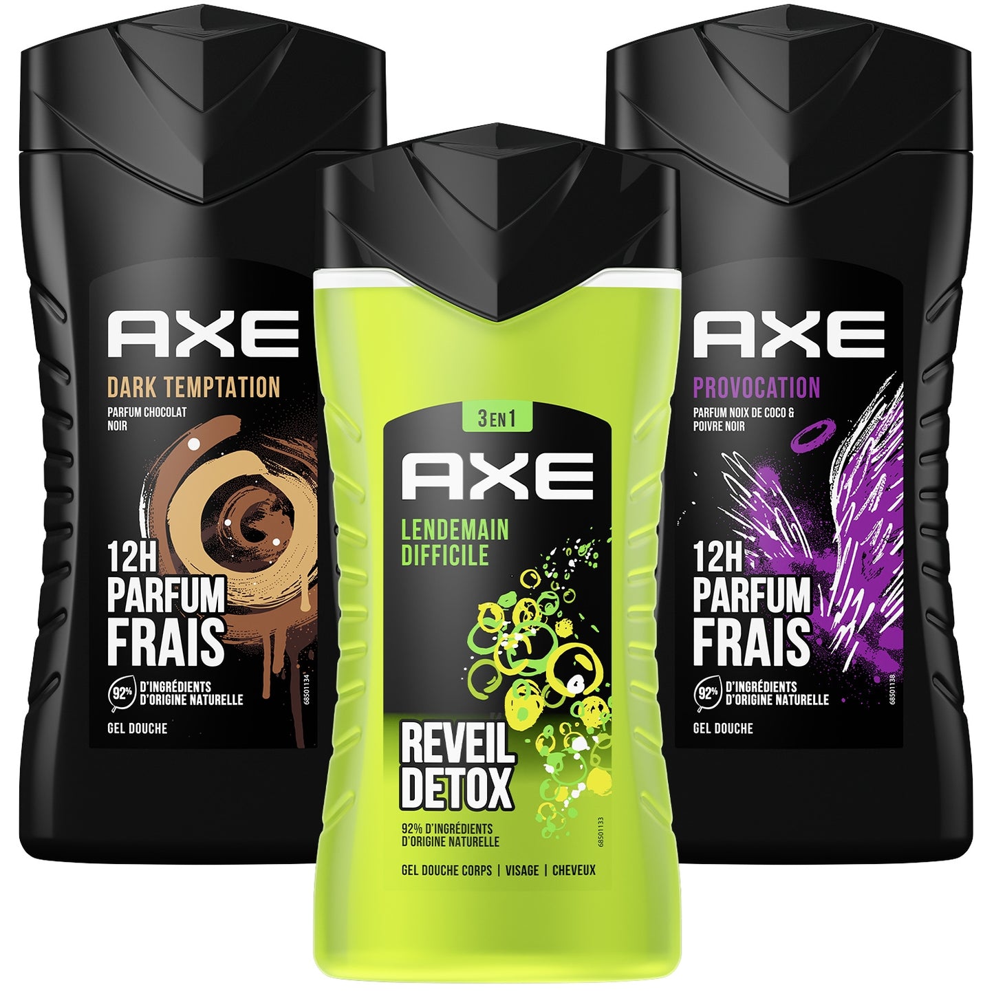 AXE Men's Shower Gel Dark Temptation Fresh Scent