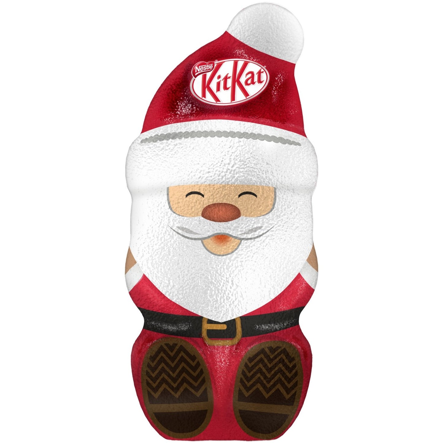 Moulage Père Noël Chocolat Lait KITKAT - Gamme de Noël 2025 le Père Noël de 85g