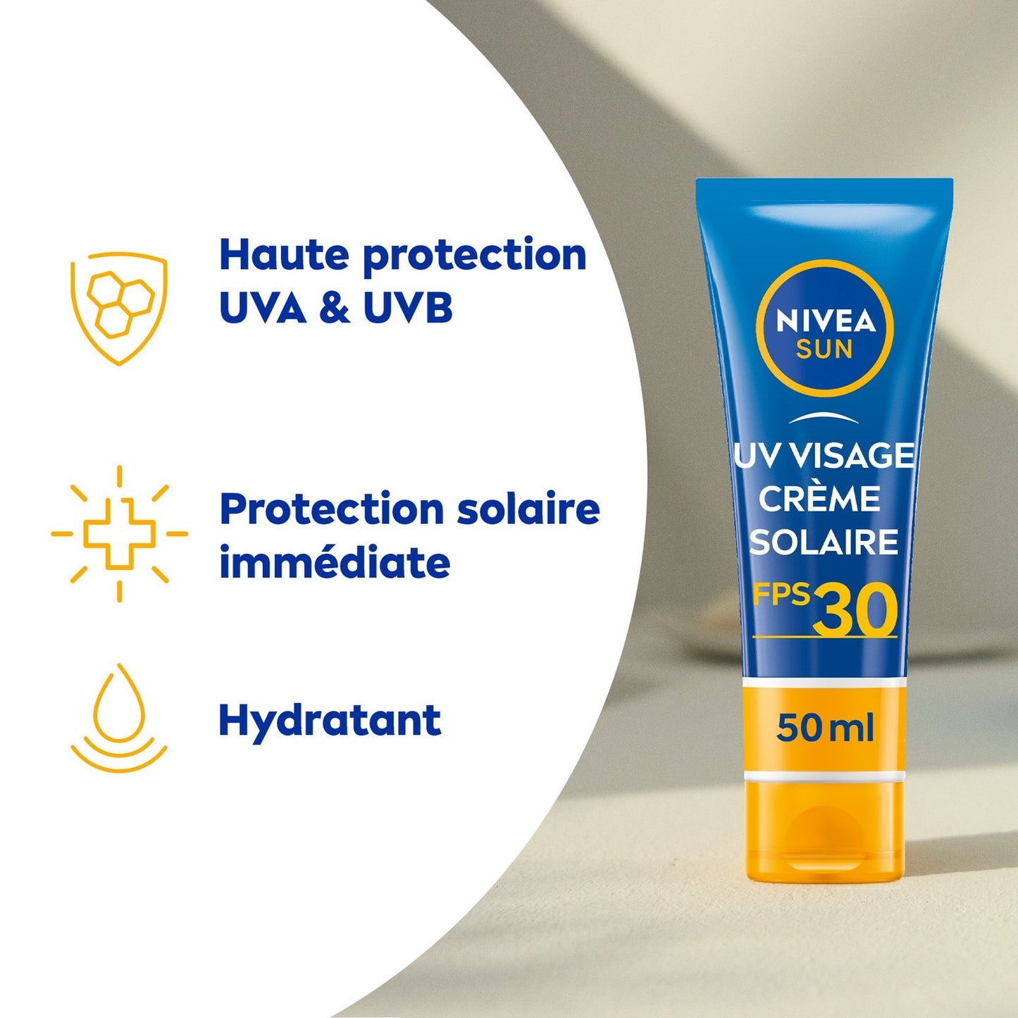 NIVEA Sonnenschutz Gesichtscreme Spf 30 Feuchtigkeitsspendende Sonne