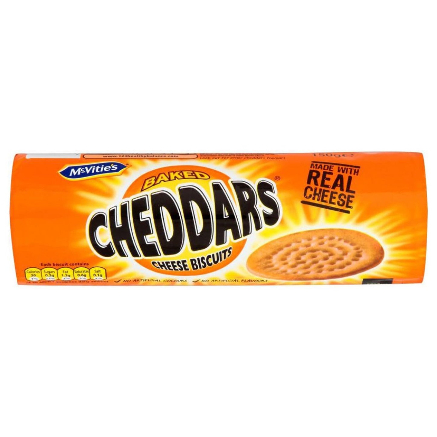 Biscuits au Cheddar MC VITIE'S le paquet de 150 g