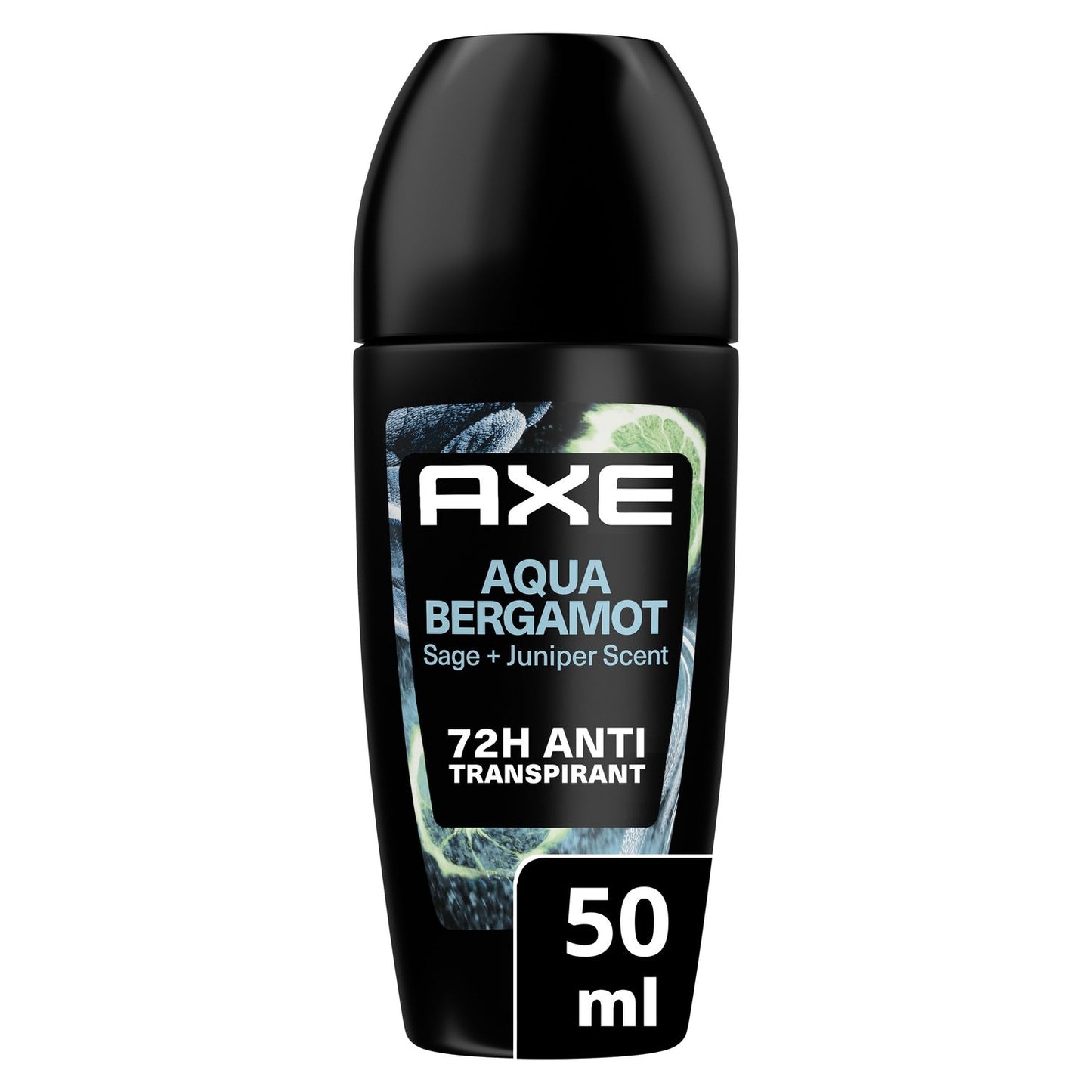 Déodorant Bille Homme Anti-Transpirant Bergamot Aqua Collection Prestige AXE le roll-on