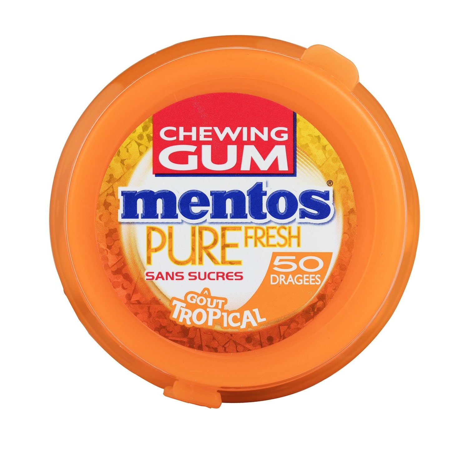 Pure Fresh Tropical Kaugummi ohne Zucker MENTOS