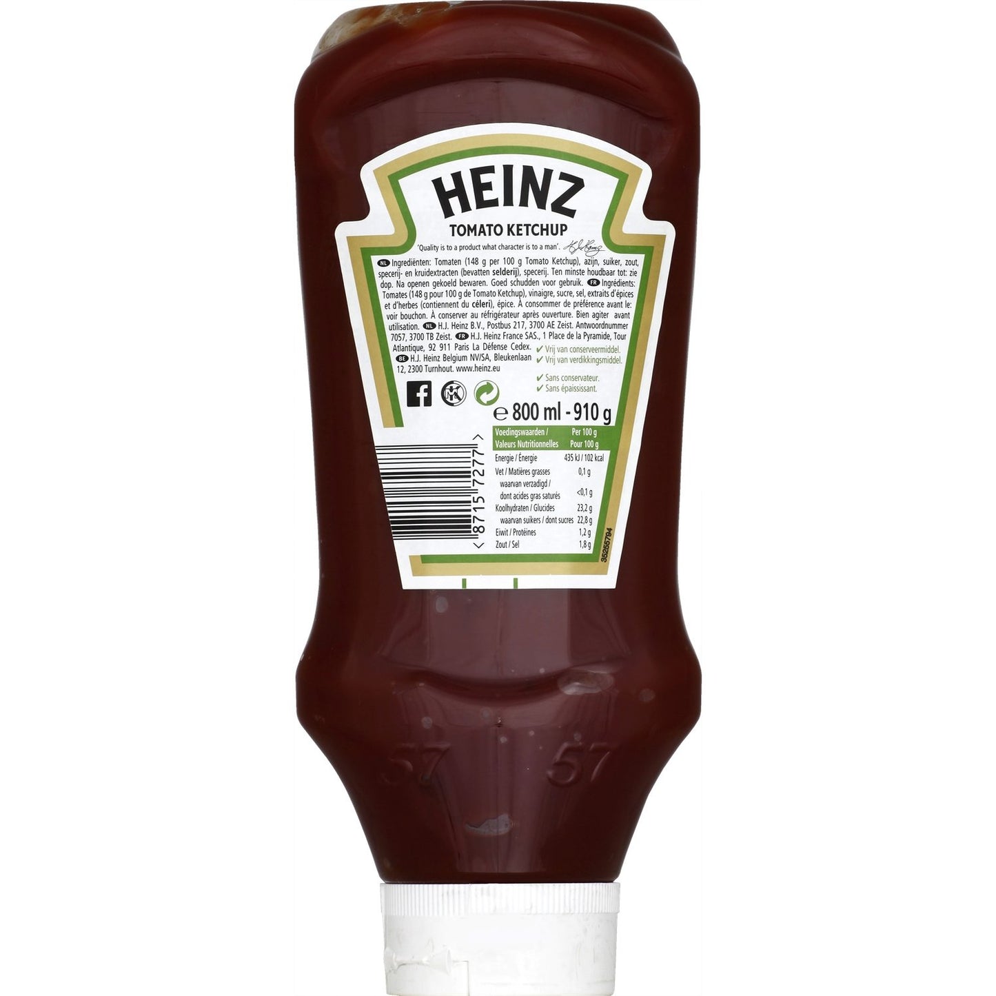 HEINZ tomato ketchup sauce