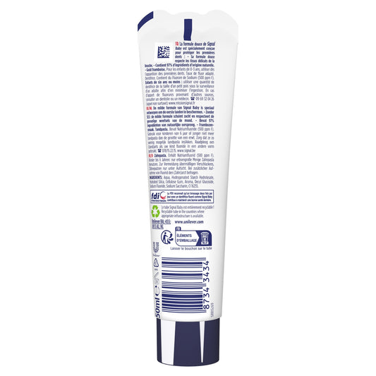 SIGNAL Strawberry Toothpaste for 0 to 3 Years