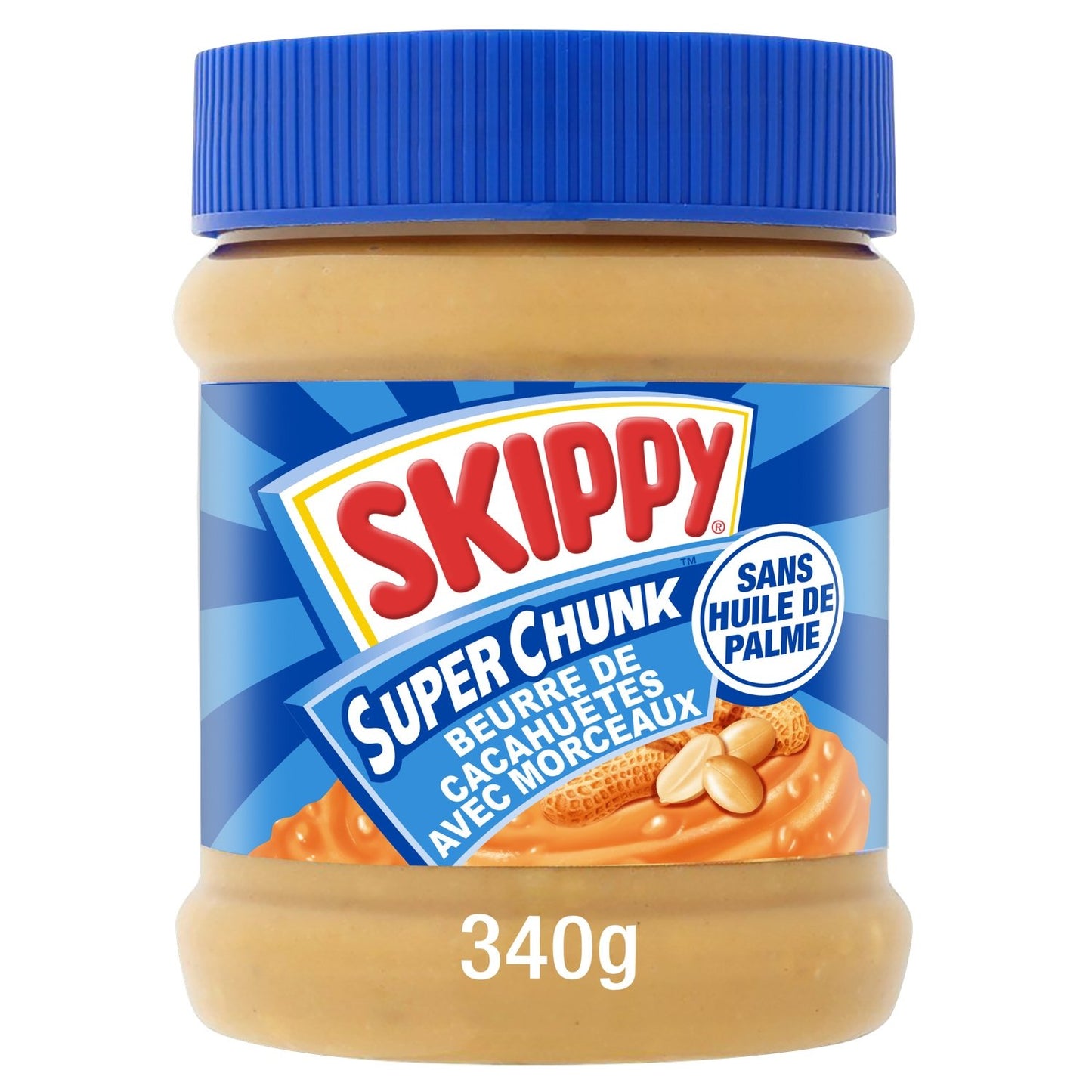 Beurre de Cacahuètes Beurre de Cacahuètes SKIPPY Le pot de 340g