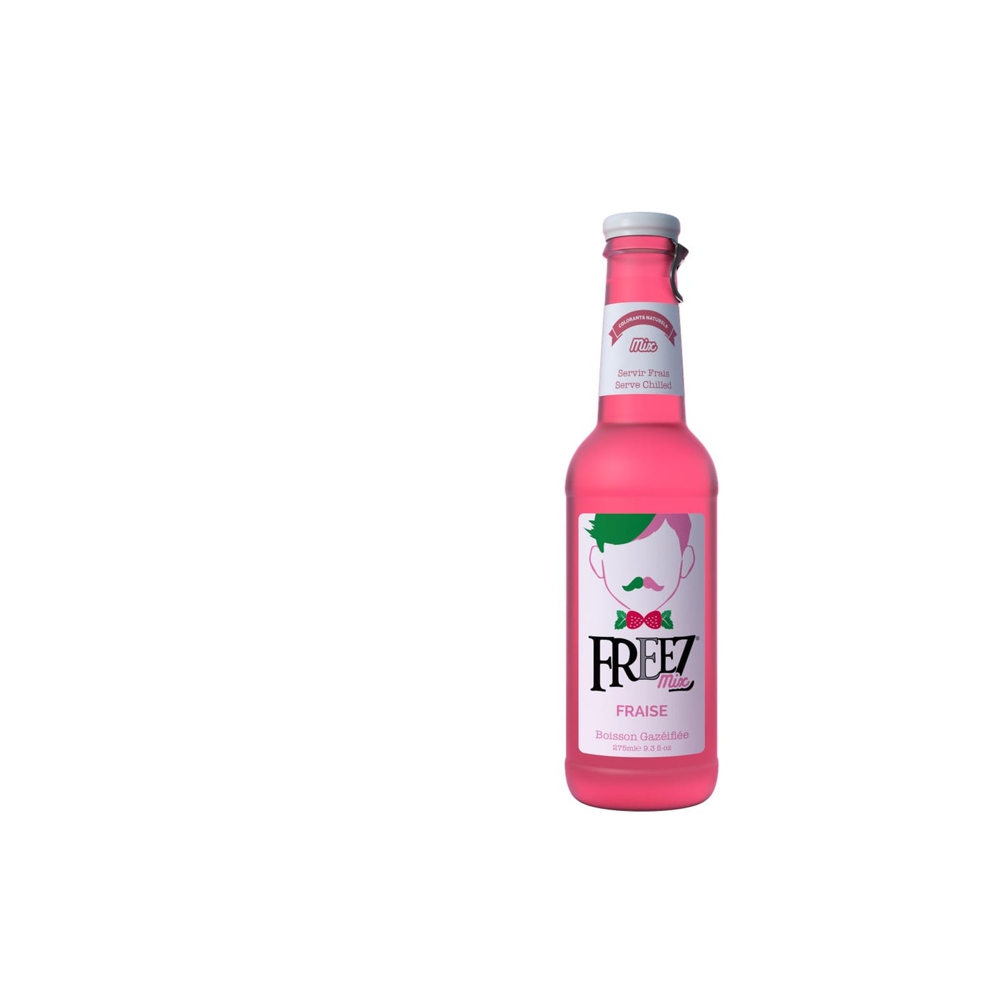 Boisson Gazeuse Saveur Fraise FREEZ