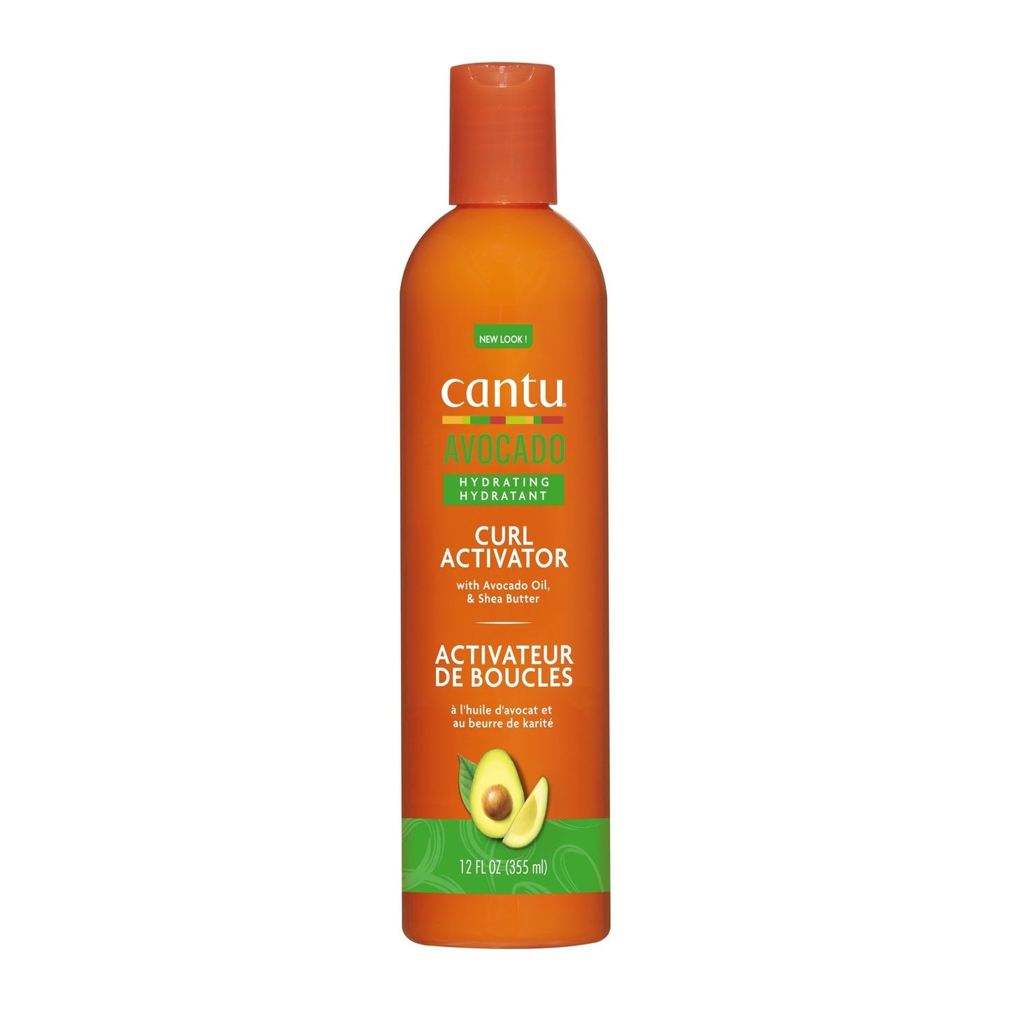 Cantu Curl Activator Cream Moisturizing Definition & Softness Avocado Oil Shea Butter CANTU