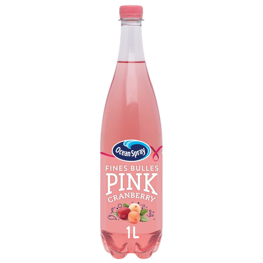 Boisson Fines Bulles Pink Cranberry OCEAN SPRAY