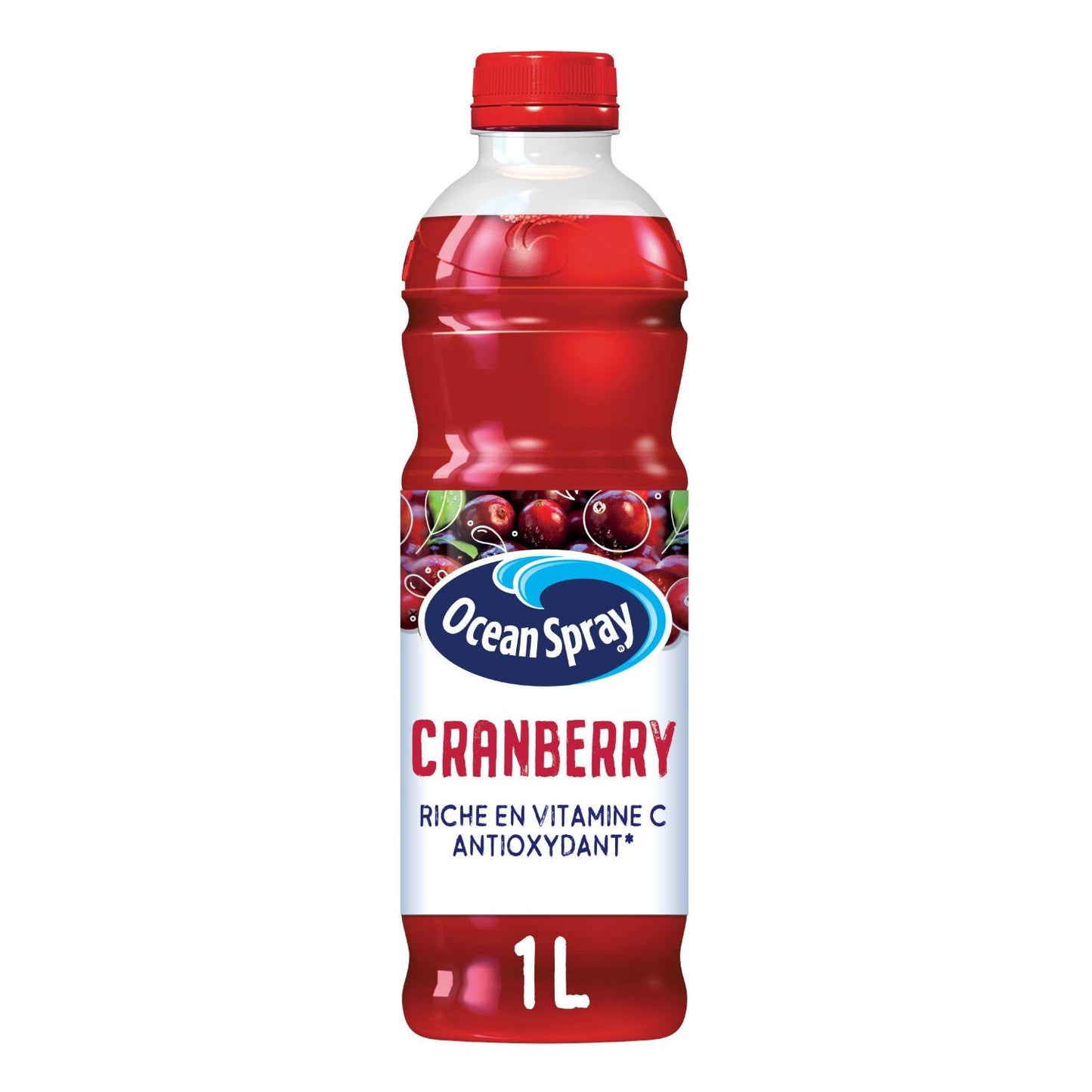Boisson Cranberry OCEAN SPRAY la bouteille de 1L