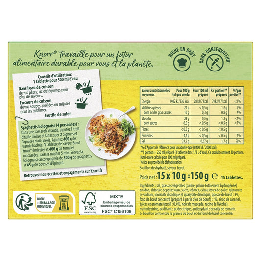 Bouillon de Bœuf KNORR