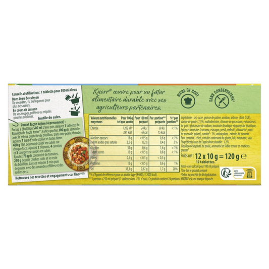 Bouillon de Poule Dégraissé KNORR