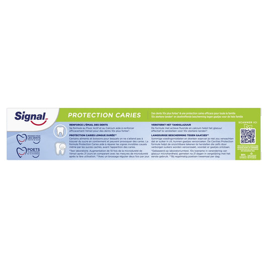 Dentifrice Protection Caries SIGNAL