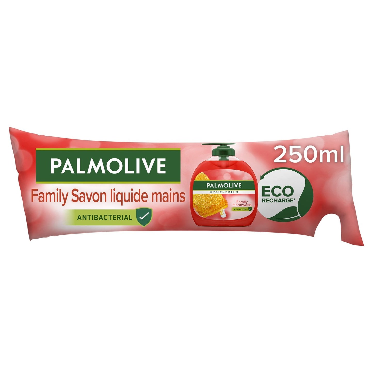 Savon Liquide Recharge Mains Action Anti-Bactérienne PALMOLIVE l'éco recharge de 250mL