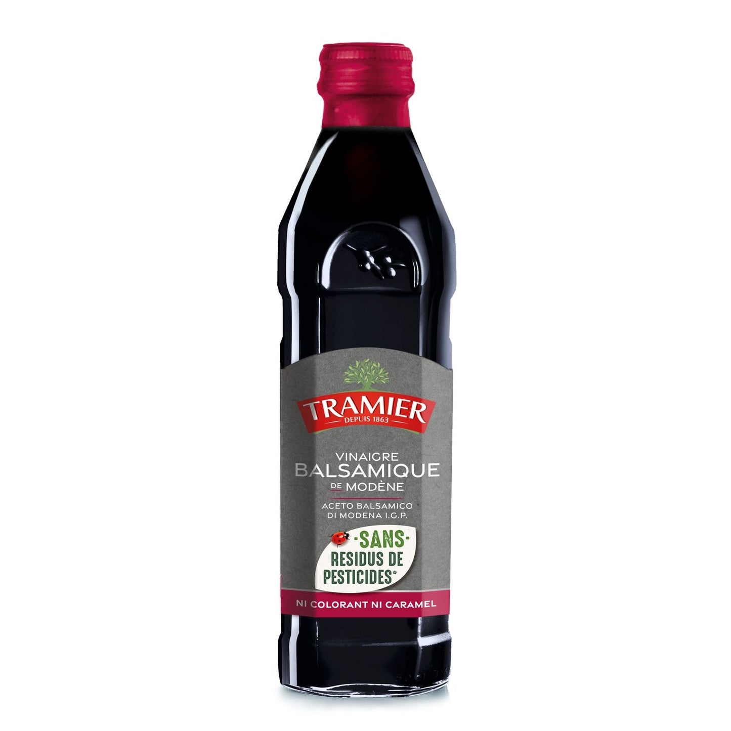 Vinaigre Balsamique de Modène Sans Résidus de Pesticides TRAMIER le flacon de 50mL