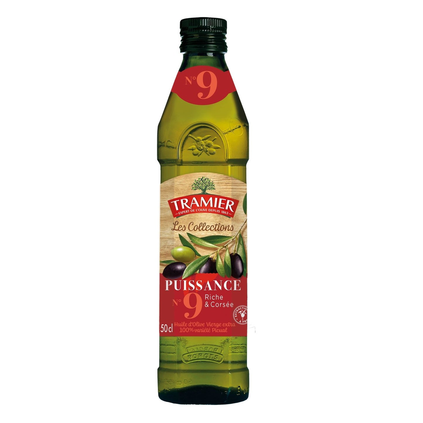 Huile d'Olive Vierge Extra TRAMIER la bouteille de 50cL