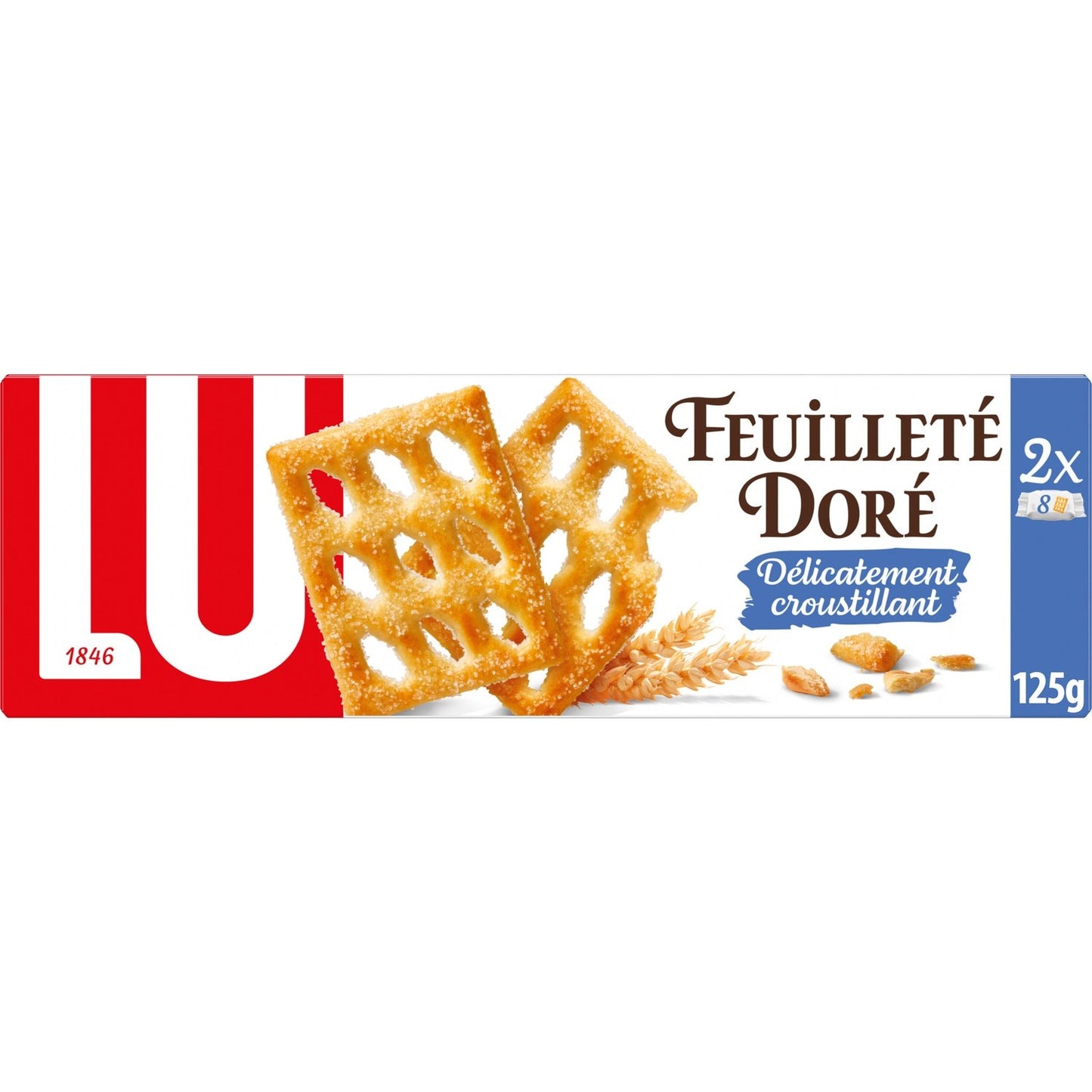 Biscuits Feuilletés LU le paquet de 125 g