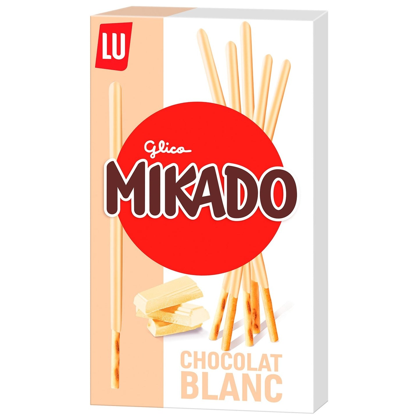 Mikado LU White Chocolate Coated Cookies