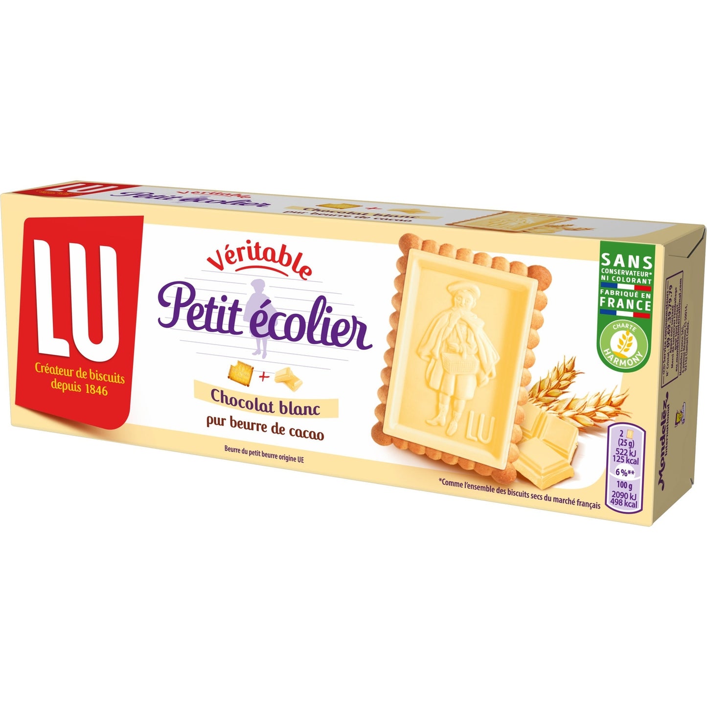 Petit Ecolier LU White Chocolate Coated Petit Beurre Biscuits