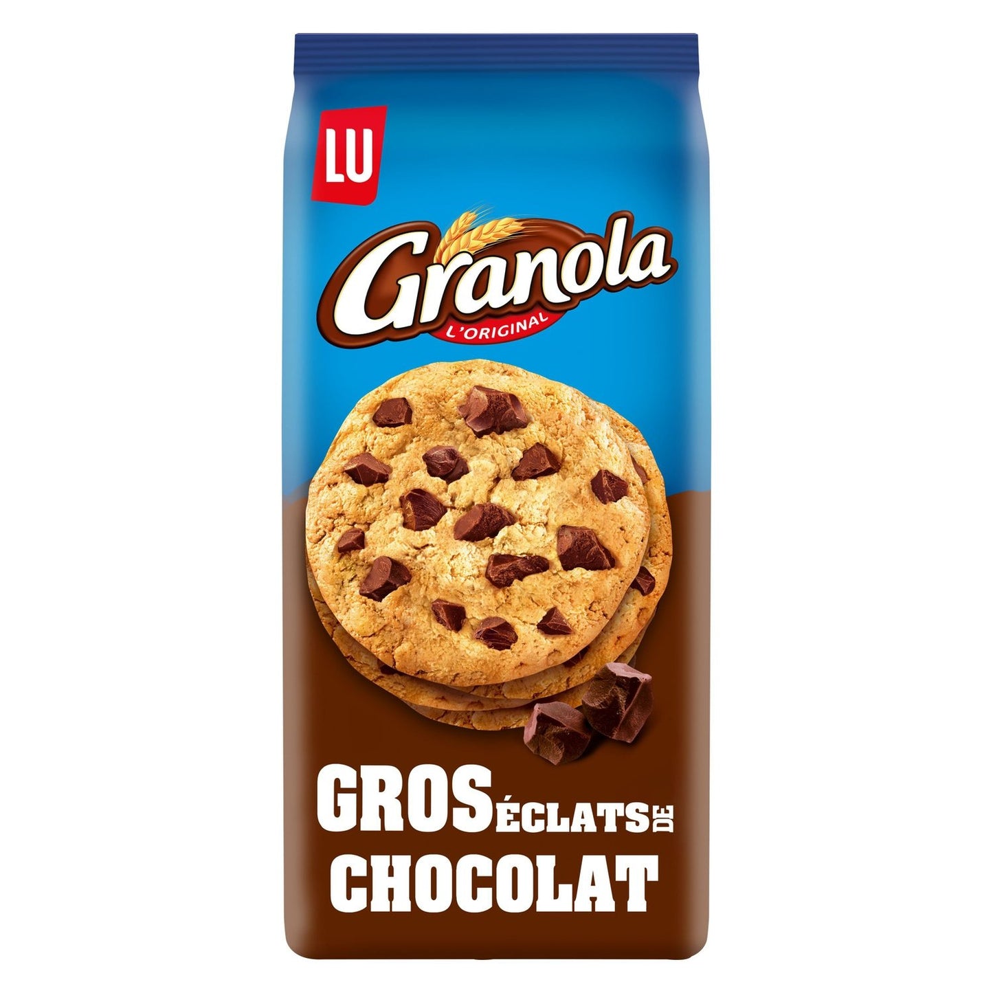 Cookies aux Gros Éclats de Chocolat Granola LU Le paquet de 184 g