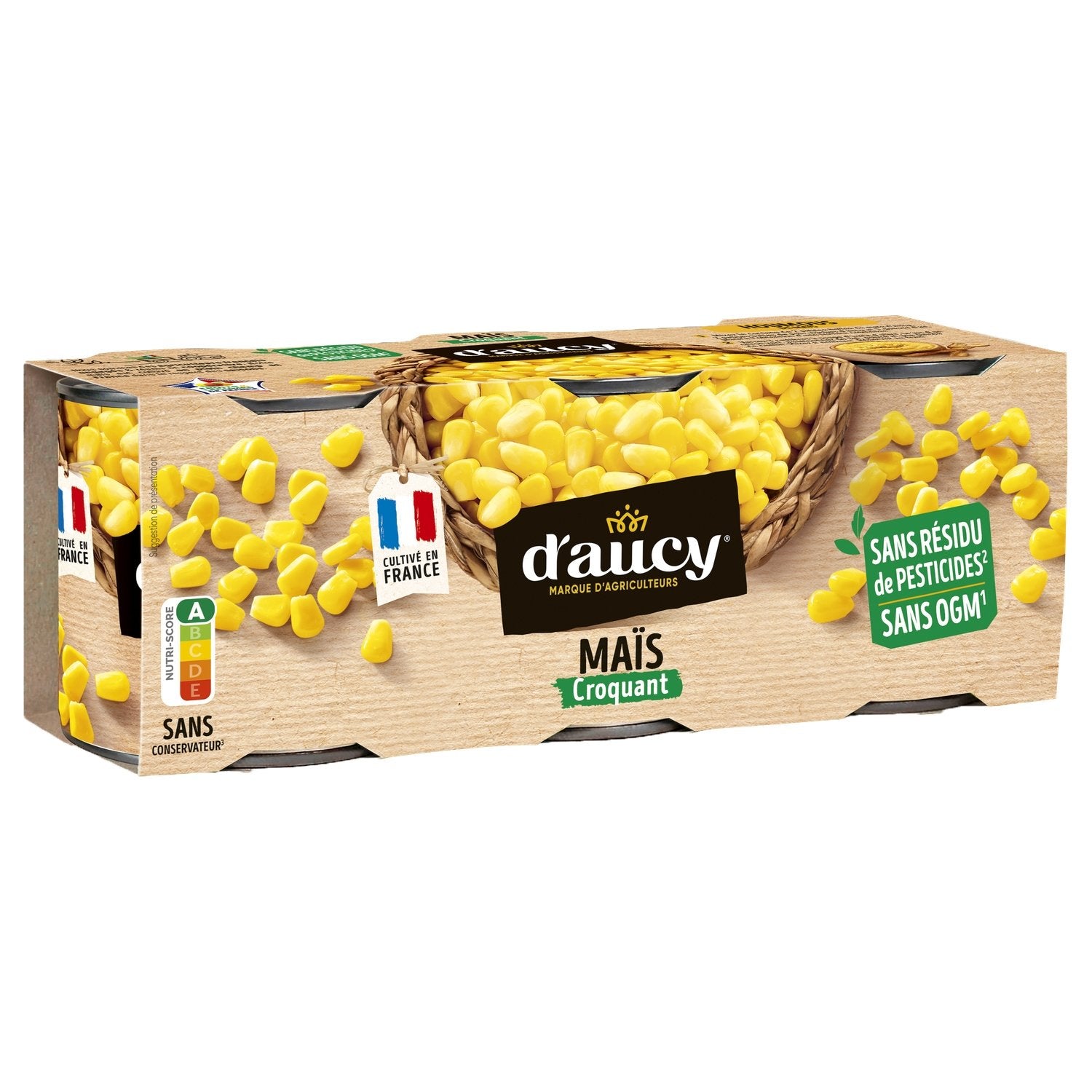 Mais ohne Pestizidrückstände D'AUCY – La Famille à Table!