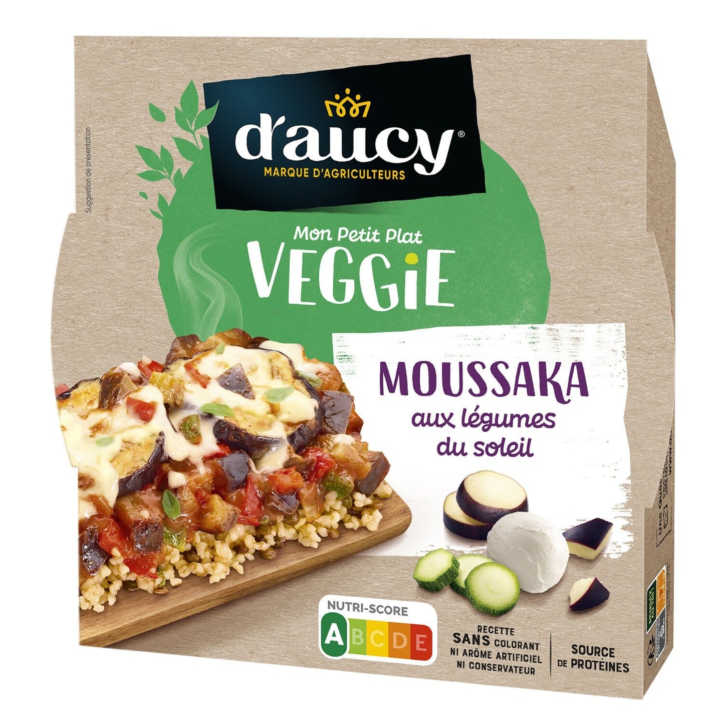 D'AUCY Veggie Moussaka Cooked Dish