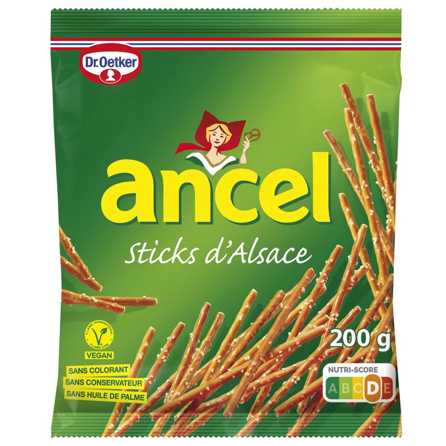 Biscuits Apéritifs Bretzels Sticks ANCEL le paquet de 200 g