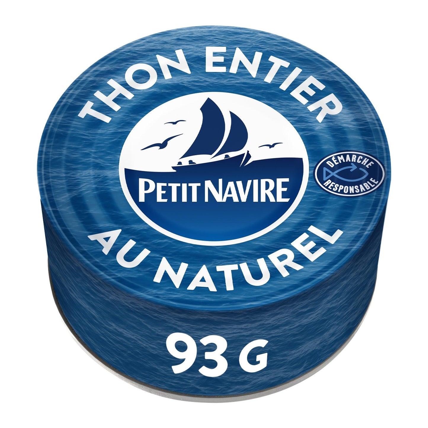 Thon Naturel Démarche Responsable PETIT NAVIRE la boite de 93g