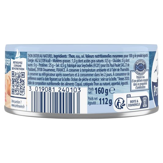 Natural Whole Tuna SMALL SHIP