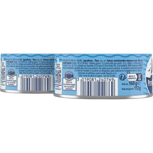 Thunfisch in natürlichem kleinen Gefäß