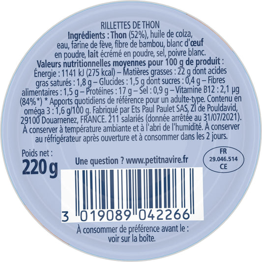 Thunfisch-Rillettes SMALL SHIP