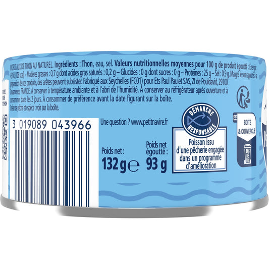 Natürliche Thunfischstücke SMALL SHIP