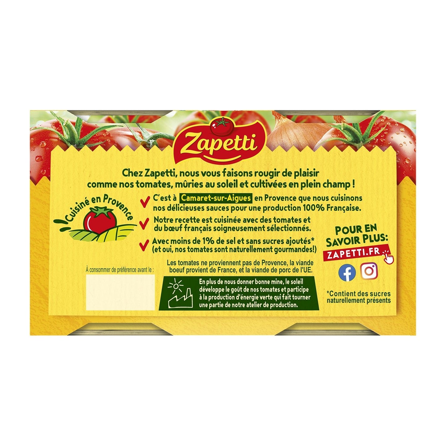 ZAPETTI Italienische Sauce