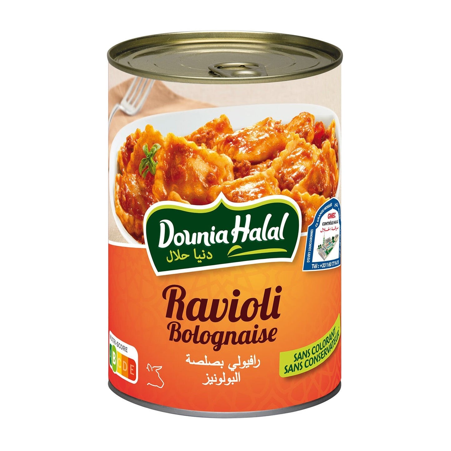 DOUNIA HALAL Bolognese Ravioli