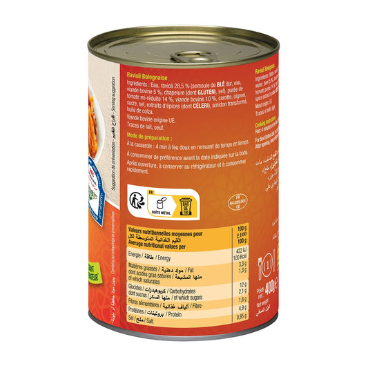 DOUNIA HALAL Bolognese-Ravioli