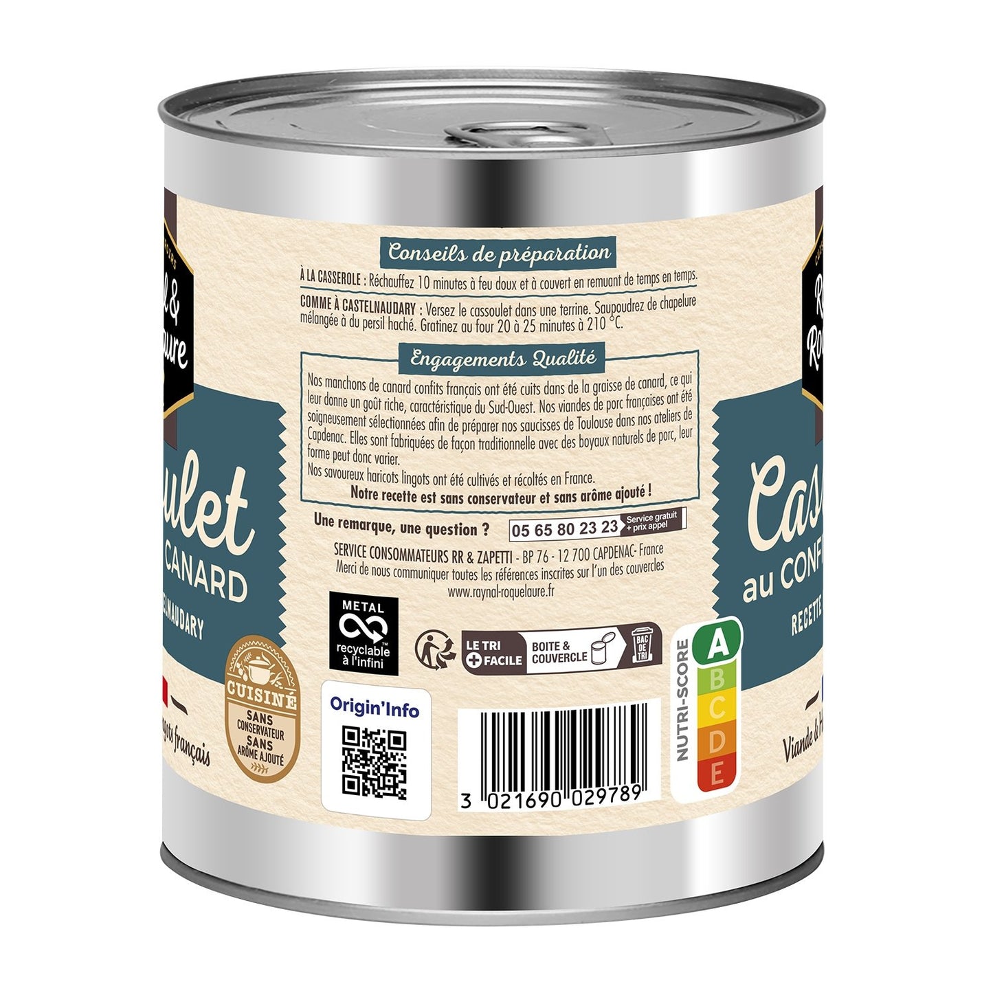 Familiengericht Cassoulet aus Castelnaudary RAYNAL UND ROQUELAURE