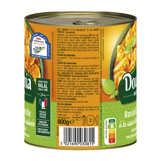 DOUNIA HALAL Geflügel-Ravioli