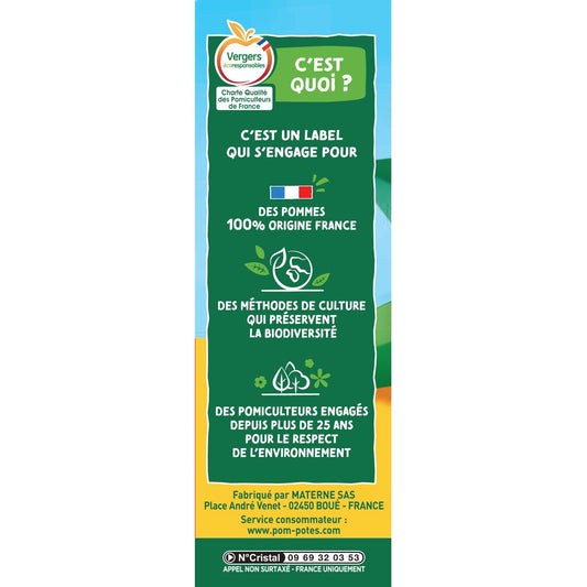 Compote 5 Fruits S/s Ajoutés Sans Sucres Ajoutés POM'POTES