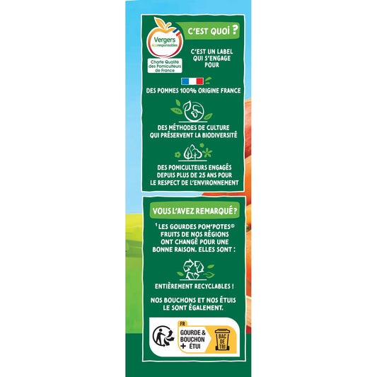 Compote Pomme Abricot POM'POTES