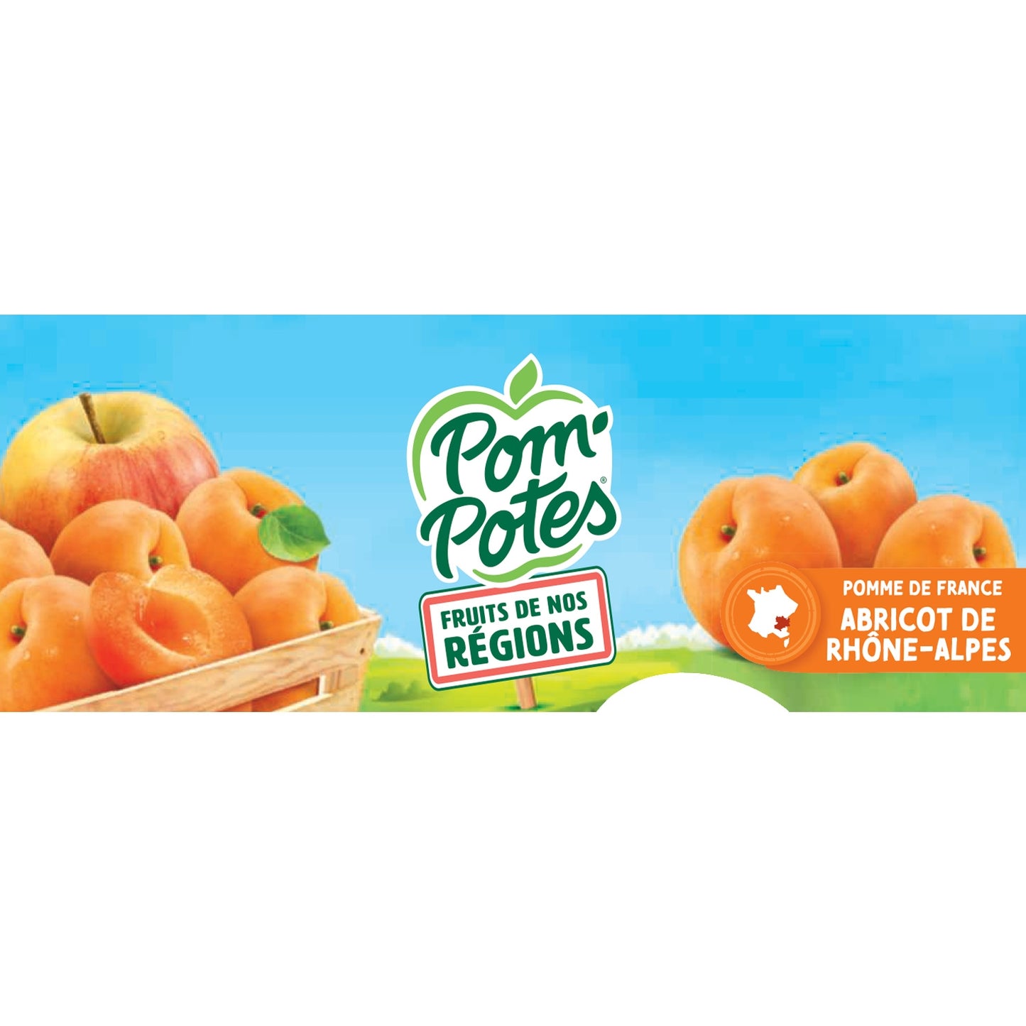 Compote Pomme Abricot POM'POTES