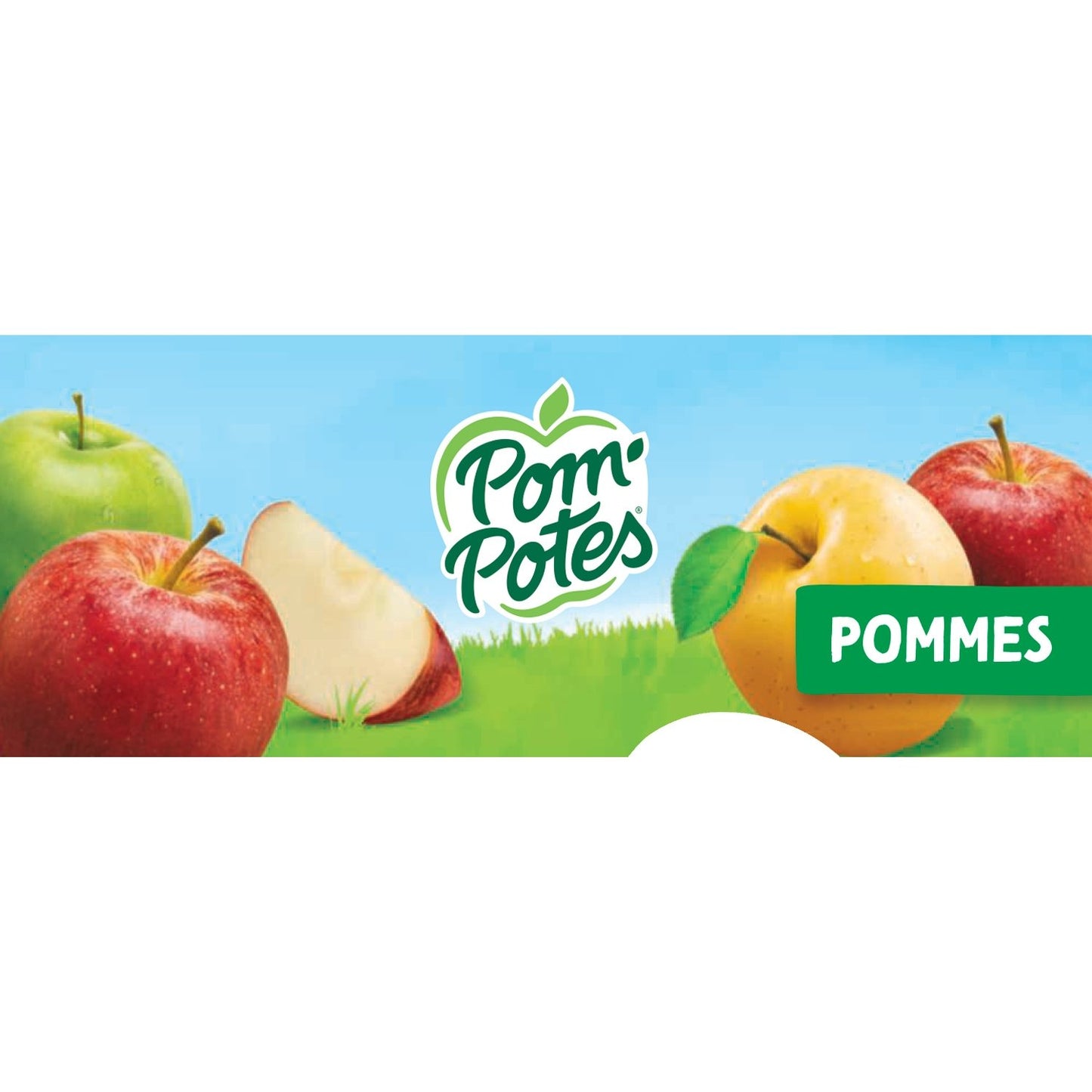 POM'POTES Natur Apfelkompott