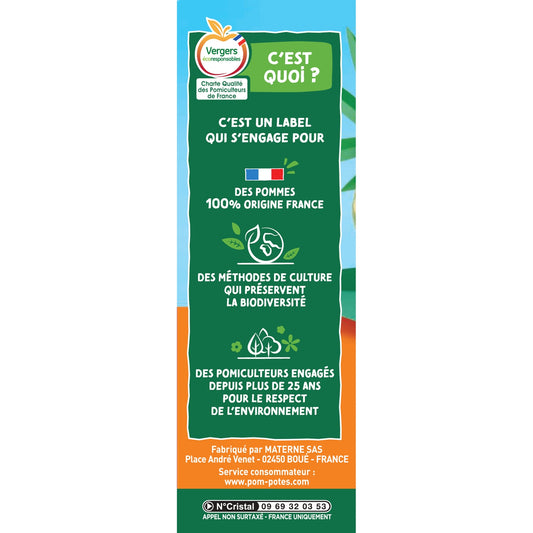 Compotes 5 Fruits Pomme Goyave Mangue Ananas Passion Sans Sucres Ajoutés POM'POTES