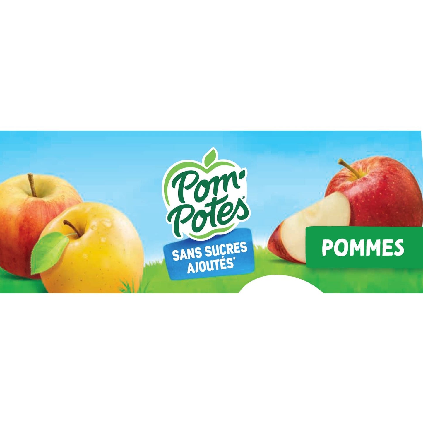 Compotes Pomme Nature Sans Sucres Ajoutés POM'POTES