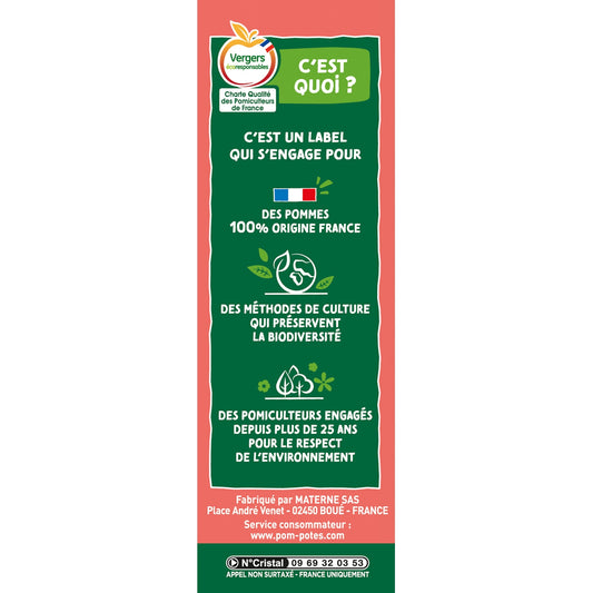 Compote Pomme Pêche Figue POM'POTES