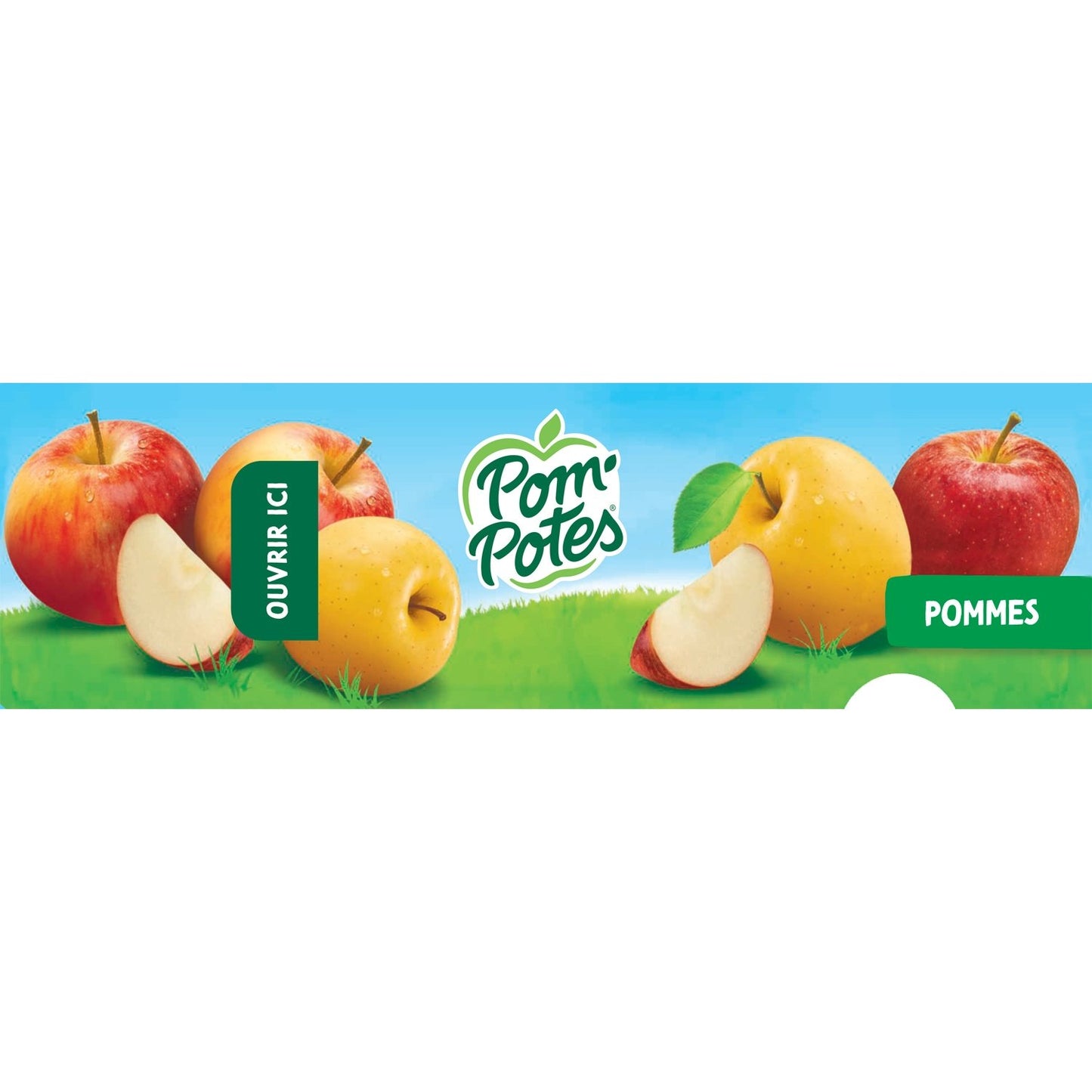POM'POTES Plain Apple Compote