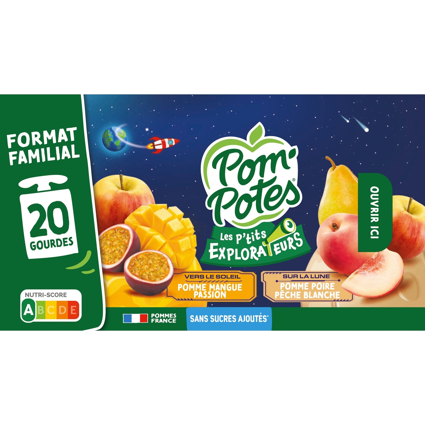 P'tits Explo Sun & Moon POM'POTES Kompott