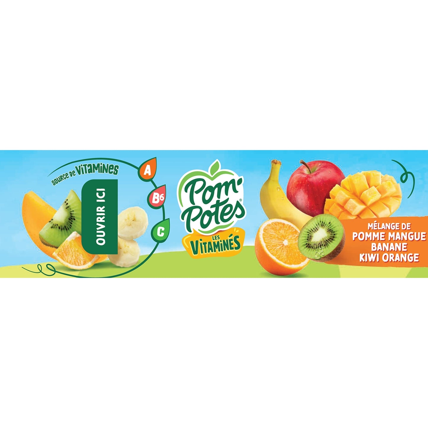 POM'POTES Multivitamin Compotes