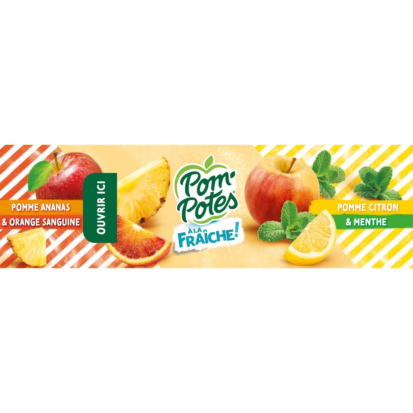 POM'POTES Mehrsorten-Frischkompott