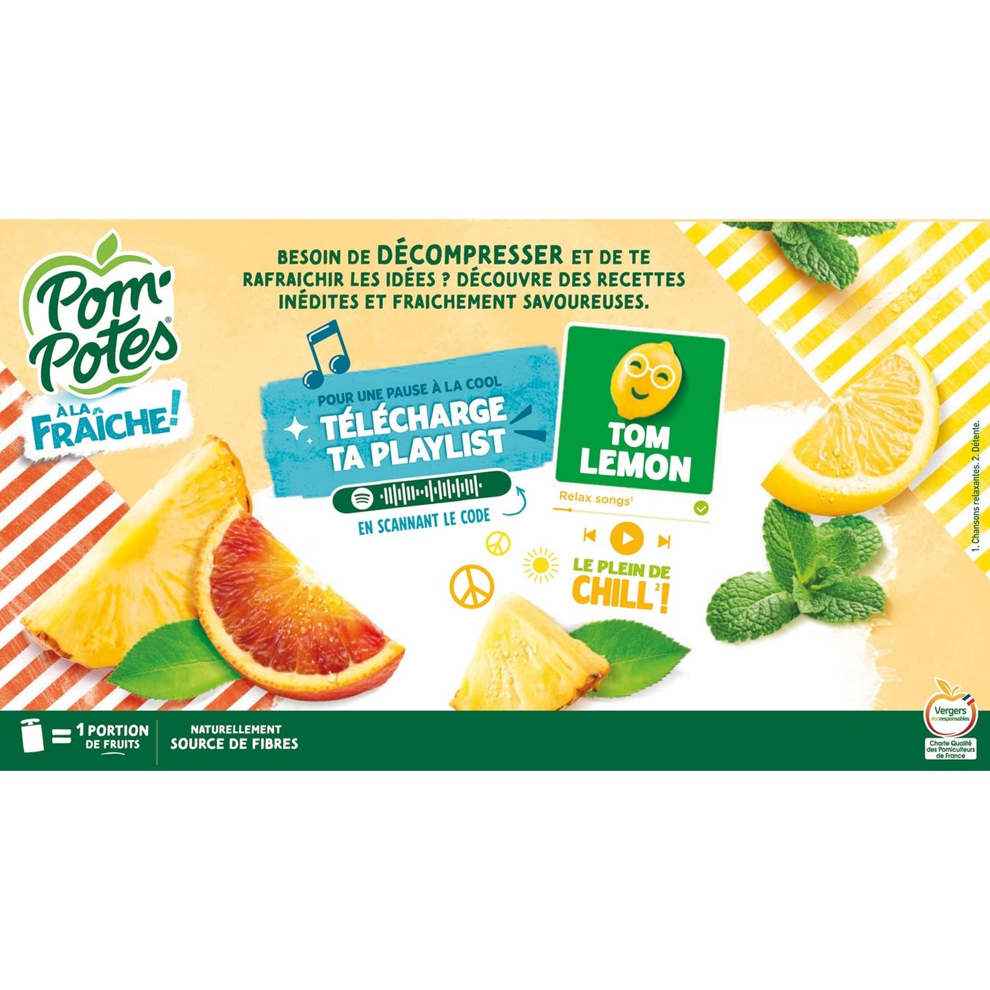 POM'POTES Mehrsorten-Frischkompott