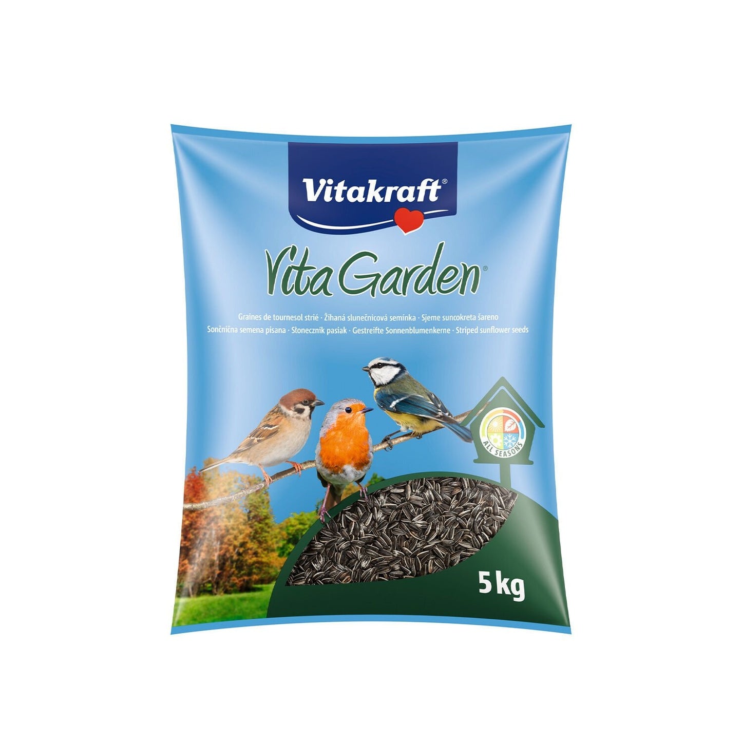 Aliment Graines de Tournesol pour Oiseaux du Ciel Vita Garden Classic VITAKRAFT